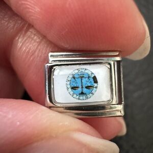 Libra Balance – 9mm Italian Zodiac Charm for Astrology Lovers